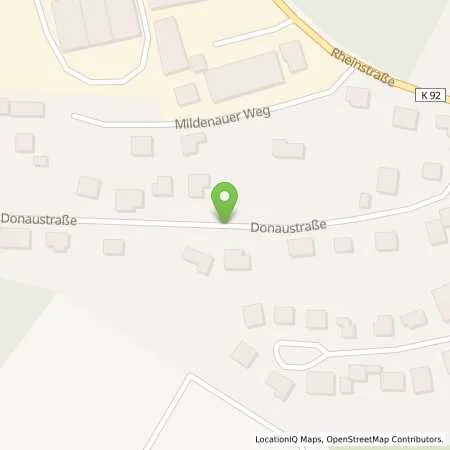 Standortübersicht der Tankstelle GP JOULE Connect GmbH in 35260 Stadtallendorf