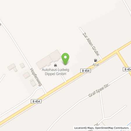Standortübersicht der Strom (Elektro) Tankstelle: Ludwig Dippel GmbH in 35279, Neustadt (Hessen)