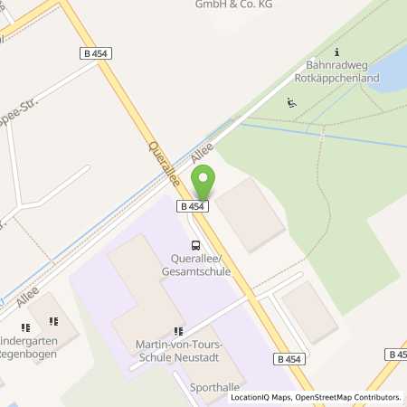 Standortübersicht der Strom (Elektro) Tankstelle: Magistrat der Stadt Neustadt (Hessen) in 35279, Neustadt