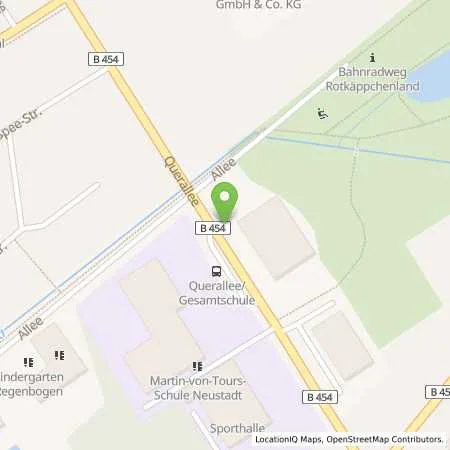 Standortübersicht der Tankstelle Magistrat der Stadt Neustadt (Hessen) in 35279 Neustadt