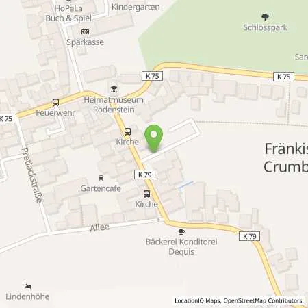 Standortübersicht der Tankstelle ENTEGA Energie GmbH in 64407 Fränkisch-Crumbach