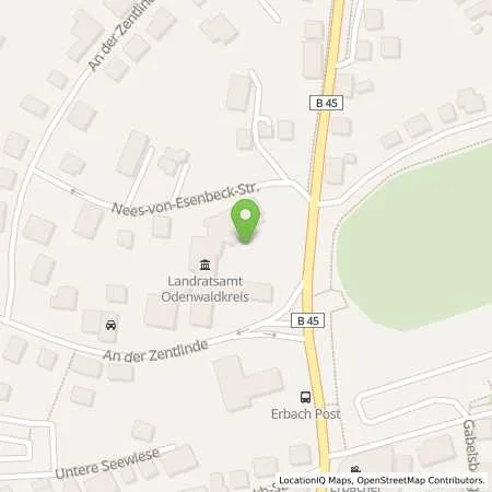 Standortübersicht der Tankstelle ENTEGA Energie GmbH in 64711 Erbach