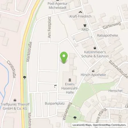 Standortübersicht der Tankstelle ENTEGA Energie GmbH in 64720 Michelstadt