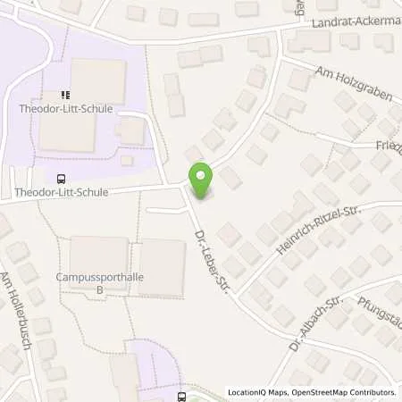 Standortübersicht der Tankstelle ENTEGA Energie GmbH in 64720 Michelstadt