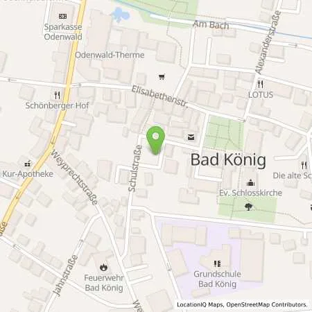 Standortübersicht der Tankstelle ENTEGA Energie GmbH in 64732 Bad König