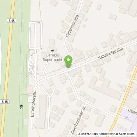 Standortübersicht der Tankstelle ENTEGA Energie GmbH in 64739 Höchst im Odenwald