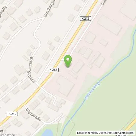 Standortübersicht der Tankstelle Treffpunkt Thierolf GmbH & Co. KG in 64739 Höchst im Odenwald