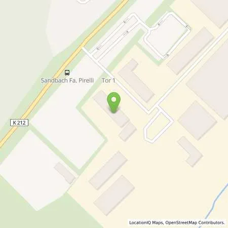 Standortübersicht der Tankstelle ENTEGA Energie GmbH in 64747 Breuberg