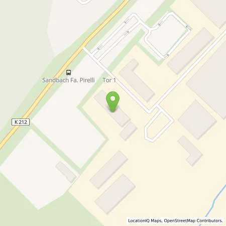 Standortübersicht der Tankstelle ENTEGA Energie GmbH in 64747 Breuberg