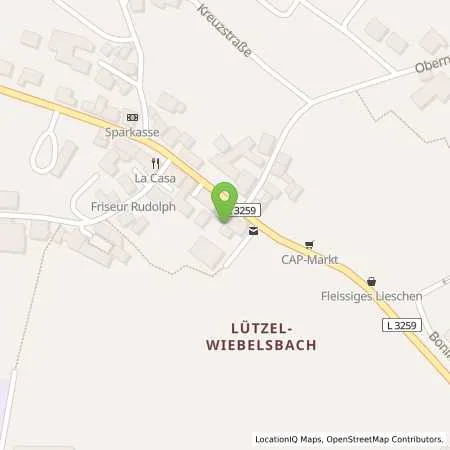 Standortübersicht der Tankstelle ENTEGA Energie GmbH in 64750 Lützelbach