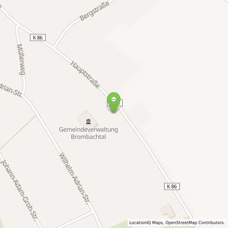 Standortübersicht der Strom (Elektro) Tankstelle: ENTEGA Energie GmbH in 64753, Brombachtal