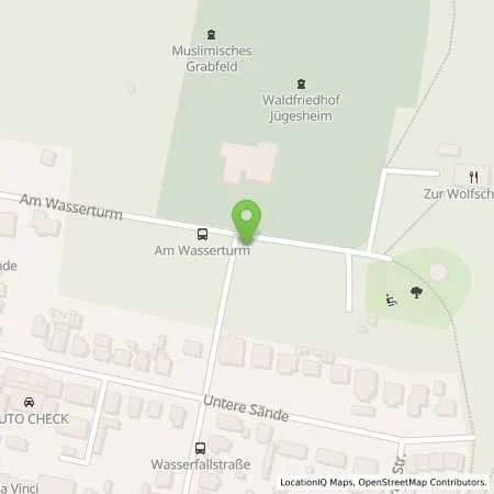 Standortübersicht der Tankstelle Energieversorgung Rodau GmbH in 63110 Rodgau