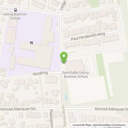 Standortübersicht der Tankstelle Energieversorgung Rodau GmbH in 63110 Rodgau