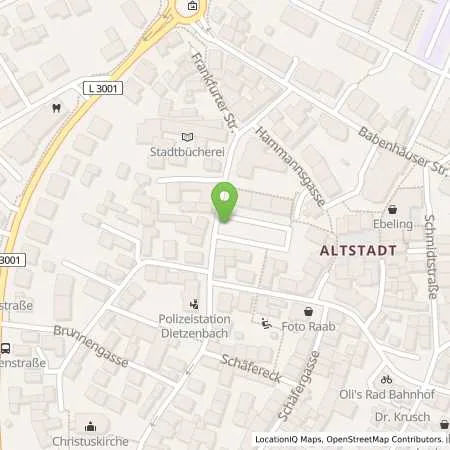 Standortübersicht der Tankstelle Maingau Energie GmbH in 63128 Dietzenbach