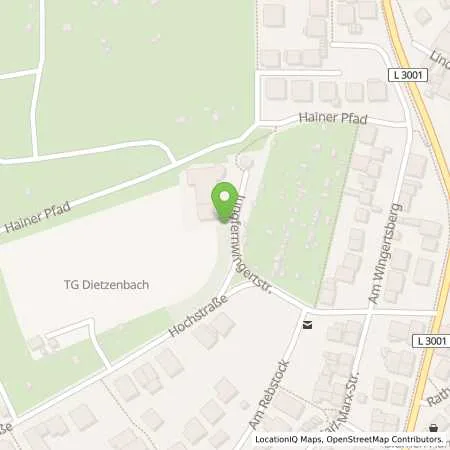 Standortübersicht der Tankstelle Maingau Energie GmbH in 63128 Dietzenbach