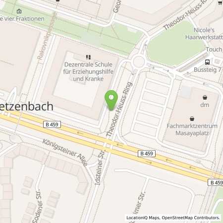 Standortübersicht der Strom (Elektro) Tankstelle: Maingau Energie GmbH in 63128, Dietzenbach