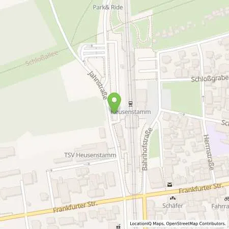 Standortübersicht der Tankstelle Maingau Energie GmbH in 63150 Heusenstamm