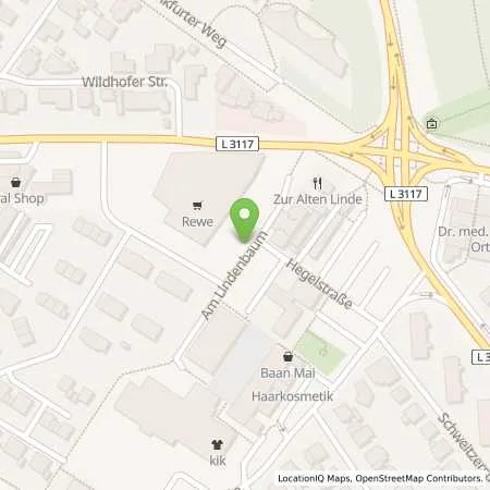 Standortübersicht der Tankstelle Maingau Energie GmbH in 63150 Heusenstamm