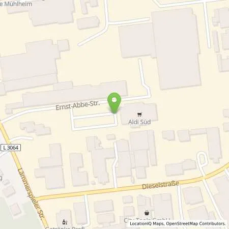 Standortübersicht der Tankstelle ALDI SÜD in 63165 Mühlheim am Main