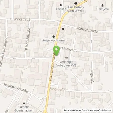 Standortübersicht der Tankstelle Maingau Energie GmbH in 63179 Obertshausen