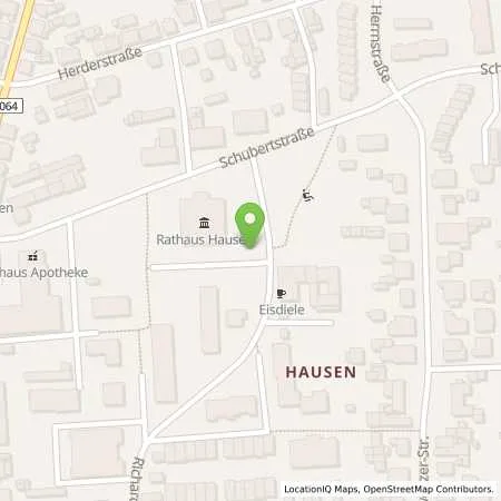 Standortübersicht der Tankstelle Maingau Energie GmbH in 63179 Obertshausen