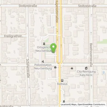 Standortübersicht der Tankstelle Stadtwerke Neu-Isenburg GmbH in 63263 Neu-Isenburg