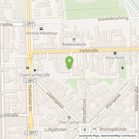 Standortübersicht der Tankstelle Tarnow-Stegbauer Autohaus GmbH in 63263 Neu-Isenburg