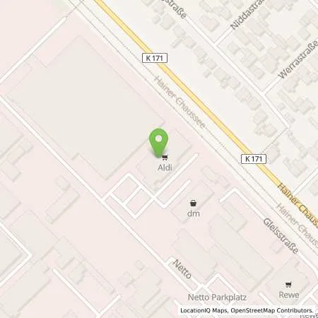 Standortübersicht der Tankstelle ALDI SÜD in 63303 Dreieich