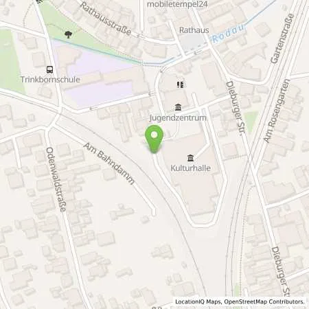 Standortübersicht der Tankstelle ENTEGA Energie GmbH in 63322 Rödermark