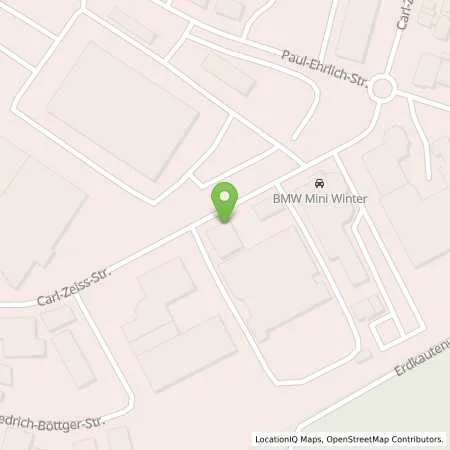 Standortübersicht der Tankstelle ENTEGA Plus GmbH in 63322 Rödermark