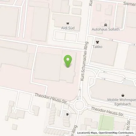 Standortübersicht der Tankstelle delta pronatura Dr. Krauss & Dr. Beckmann KG in 63329 Egelsbach