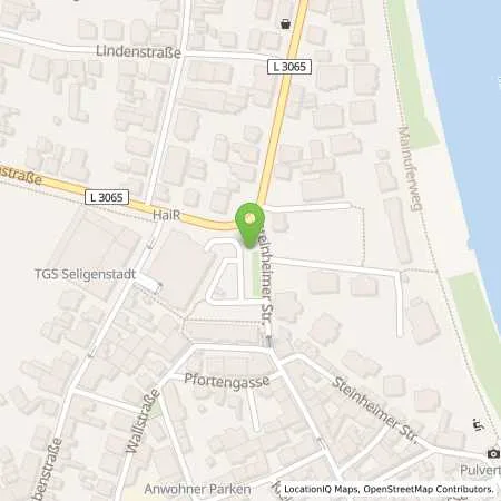 Standortübersicht der Tankstelle Maingau Energie GmbH in 63500 Seligenstadt