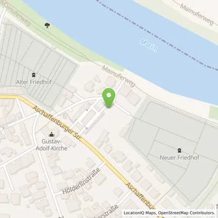 Standortübersicht der Tankstelle Maingau Energie GmbH in 63500 Seligenstadt