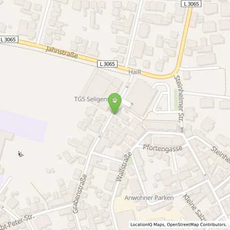 Standortübersicht der Tankstelle Energieversorgung Offenbach AG in 63500 Seligenstadt