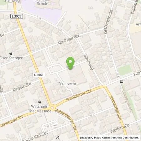 Standortübersicht der Tankstelle Energieversorgung Offenbach AG in 63500 Seligenstadt