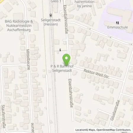 Standortübersicht der Tankstelle Energieversorgung Offenbach AG in 63500 Seligenstadt