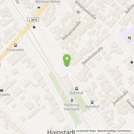 Standortübersicht der Tankstelle Maingau Energie GmbH in 63512 Hainburg