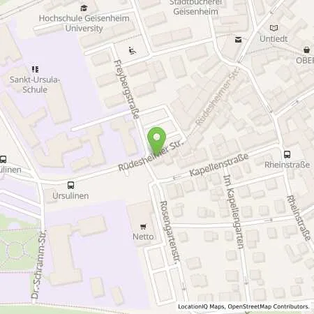 Standortübersicht der Tankstelle ESWE Versorgungs AG in 65366 Geisenheim