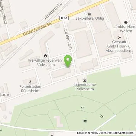 Standortübersicht der Tankstelle EnBW mobility+ AG und Co.KG in 65385 Rüdesheim