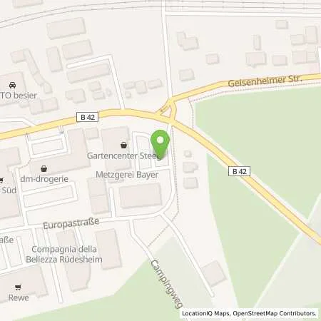 Standortübersicht der Tankstelle ESWE Versorgungs AG in 65385 Rüdesheim am Rhein