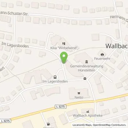 Standortübersicht der Tankstelle Süwag Energie AG in 65510 Hünstetten