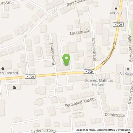 Standortübersicht der Tankstelle Süwag Energie AG in 65510 Idstein