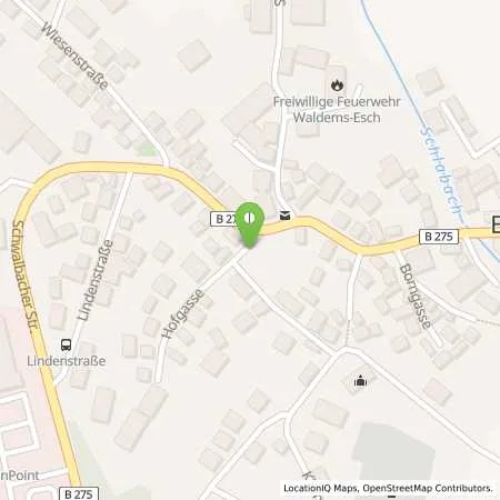 Standortübersicht der Tankstelle Süwag Energie AG in 65529 Waldems