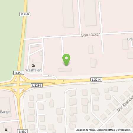 Standortübersicht der Strom (Elektro) Tankstelle: Range GmbH in 34560, Fritzlar