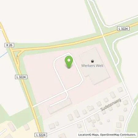 Standortübersicht der Tankstelle EnBW mobility+ AG und Co.KG in 34576 Homberg Efze