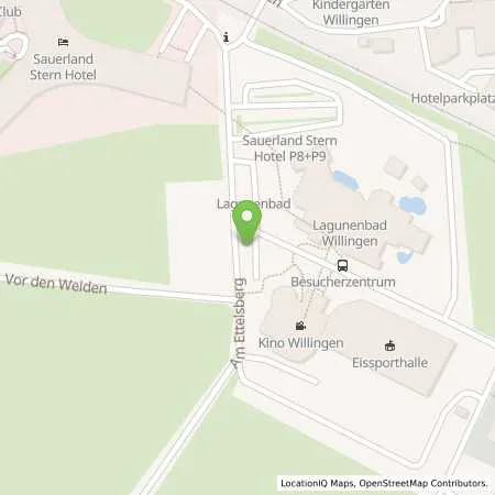 Standortübersicht der Tankstelle Energie Waldeck-Frankenberg GmbH in 34508 Willingen