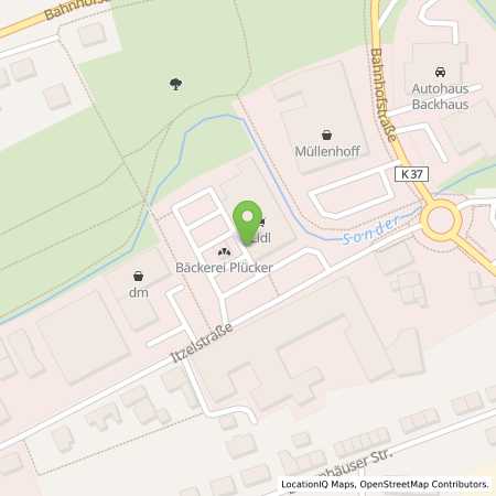 Standortübersicht der Strom (Elektro) Tankstelle: Lidl Dienstleistung GmbH & Co. KG in 34537, Bad Wildungen