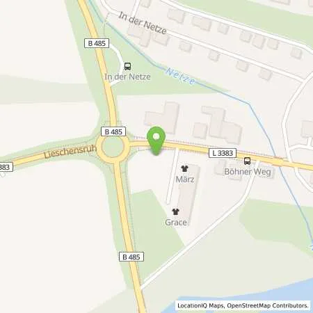 Standortübersicht der Tankstelle EnBW mobility+ AG und Co.KG in 34549 Edertal