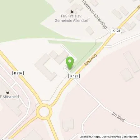 Standortübersicht der Tankstelle Energie Waldeck-Frankenberg GmbH in 35108 Allendorf (Eder)