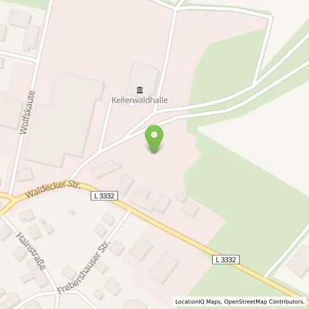 Standortübersicht der Tankstelle Energie Waldeck-Frankenberg GmbH in 35110 Frankenau